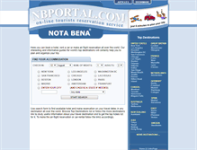 Tablet Screenshot of nbportal.com